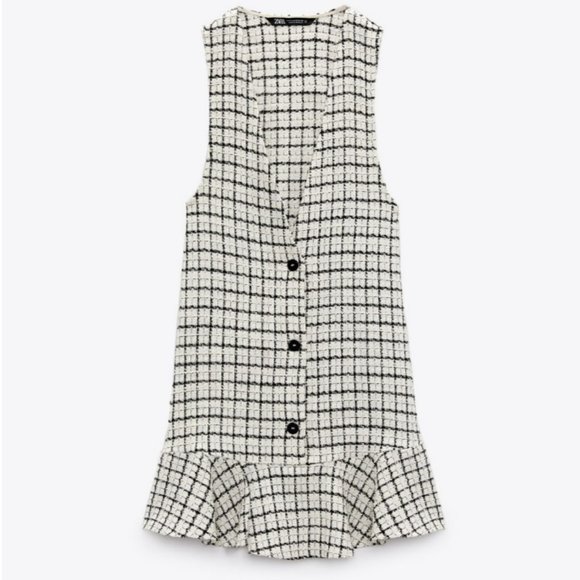 PLAID DRESS - Picture 6 of 14